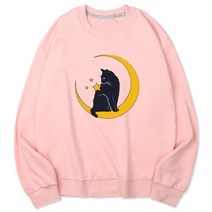 벤힛 남녀공용 루나 세미 오버핏 특양면 맨투맨