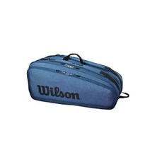 윌슨(윌슨)(맨즈 레이디스) 테니스 가방 TOUR ULTRA 12 PK RACKET BAG BLUE WR8024001001, 에프