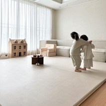 쁘띠메종 더블한판매트 테라조 300X280cm, 테라조베이지X웜그레이