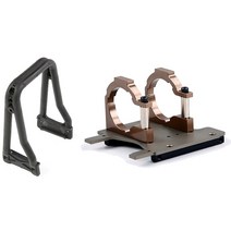 모터 마운트 키트 차량 및 원격 제어 장난감 및 플라스틱 핸들 키트 1/8 HPI 레이싱 야만화 XL 플럭스 토 랜드, 하나, 금속 컬러 & 블랙