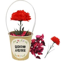 종이컵 카네이션꽃바구니 방향제 만들기 재료 5인 카네이션만들기키트 DIY