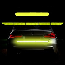 여유공간 차량용반사스티커 반사광 오토바이반사스티커, 블루