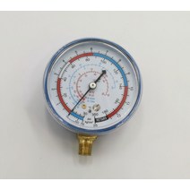 1/8 "70mm 청색 저압 냉동 프레온 A/C 매니 폴드 게이지 R-12/R-22/R-502(R-404A/R-134a) 0-220/350Ps, 02 Complex Type