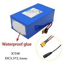 배달 팻바이크 가성비 36V 15Ah 18650 리튬 배터리 팩 10S5P 500W 고전력 전기 자전거 변환 키트 스쿠터 e, 04 XT60 - SM, 한개옵션1