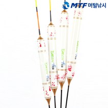 화이트 레드 민물 올림찌 민물찌 봉돌포함, 30cm