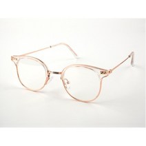 블루라이트차단안경 연예인하금테안경 가벼운 메탈코패드 여성 하금테