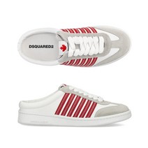 디스퀘어드2 복서 로고 SNM0237 01602625 M2199 남성 뮬 스니커즈 SNM0 2370 1602 625M2199