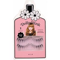 Dolly Wink Eyelash 돌리윙크 속눈썹 인조 아이래쉬, 1개, 01