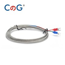 온도계 습도계 CG 5mm 구멍 1m 2m 3m 와셔 개스킷 유형 프로브 K J 온도 센서 케이블 산업용 제어기, 한개옵션1, 05 K Type 5m