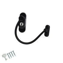 안전난간대 계단난간대 장애인시설 어린이 안전 잠금 창 스토퍼 추락 보호 슬라이딩 도어 하드웨어, 04 black-2