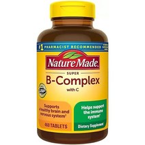 Nature Made 네이처메이드 Super-B Complex 460Tabs 수퍼B 콤플랙스 460정, 1개