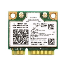 Thinkpad 인텔 무선-AC 7260 7260HMW 802.11ac 미니 PCI-E Wifi 블루투스-호환 4.0 Wlan 카드 FRU 04X6090, 한개옵션0