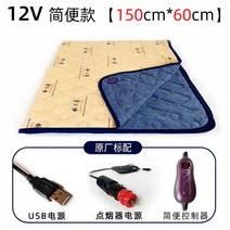 파워뱅크 시거잭 전기 장판 매트 야전침대 프리볼트 전기요 온열매트 코스트코 독일 캠핑 USB 특대형, 기본 150x60