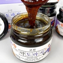국내산 42% 약도라지 목에좋은 환절기 고선 약도라지청 600g