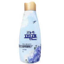 피죤 고농축 리치퍼퓸 섬유유연제 블루비앙카 본품, 1L, 1개