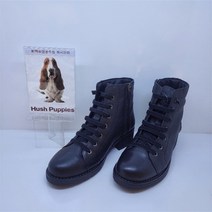 허시파피 NC05 여성 밴드끈 기모 워커부츠 4cm 여성 염소가죽 밴드끈 기모 워커부츠 4cm FN608