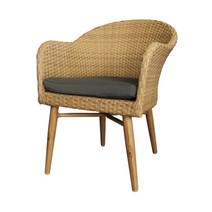 하이파 애니 라탄암체어 카페의자, 단품