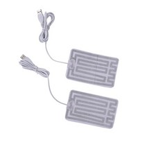 손 발 난로 온열 멀티 타입 탄소 섬유 난방 패드 1 개/2 개 핸드 워머 USB 필름 전기 겨울 적외선 발열 매, 10 2pcs 8X13CM 5-6V