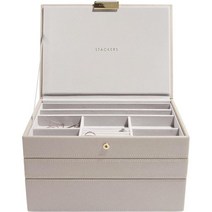 스태커스 클래식 주얼리 박스 악세사리 보관함 Stackers, 회갈색