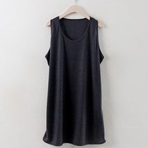 시드마켓 데일리 롱 기본 나시티 2050013S 빅사이즈 여성