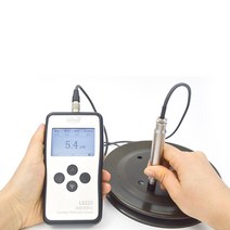 휴대용 방사능 베크렐 측정기 Linshang 도금 두께 테스터 페인트 게이지 나사 볼트 코팅 전기 클래드 레이, 한개옵션1, 02 No test fixture
