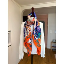 까레140 빅숄더스카프 리멤버파라다이스