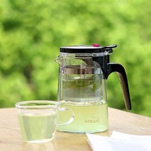 홈아트 표일배 유리 티포트 500ml (SD500A) 차 여과기, 단품
