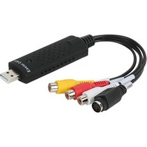 USB2.0 to AV 컨버터 비디오 오디오 캡쳐 무전원 아날로그신호변환 USB영상컨버터