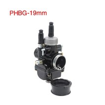 오토바이 기화기 zs motos 17mm 19mm 21mm dellorto phbg ds 블랙 레이싱 카브 dio 조그 50cc 90cc bws100 for puch zuma