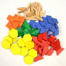 ¶⊙핫딜_A+ 가베 영역별학습 교구 꿈꾸는교육 원목패턴블록 124매cs (gj*†z) 1cm, 1개, ☞ 해당 상품 선택하기_KIRetail™