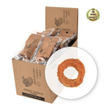 라이브잇 제로랩스 반려동물 영마진 백프로 터키츄 링 S 15g, 칠면조, 220개