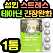 성인 스트레스 테아닌 긴장완화 영양제 알루알루 포장 제품 추천 수입 건강 설날 추석 명절 선물 식약청 인증 여성 남성 중년 보조제 알파 현대인 중학생 고등학생