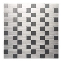 데크시공 목조 주택 농막 테라스 데크 조립식 1pc 3d 접착 벽 패널 껍질과 스틱 backsplash 조리대 지하철 바닥 욕실 타일 스틱 주방 벽지 용 타일에 스틱, 은