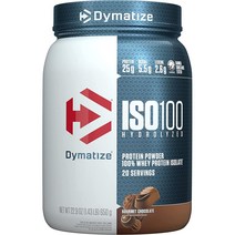 다이마타이즈 ISO100 프로틴 고메 초콜릿 맛 610g Dymatize ISO100 Hy, 상품선택, 1개