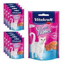 비타크레프트 캣얌 고양이 스낵, 연어, 9개입