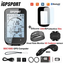 자전거 속도계 IGPSPORT iGS10S GPS 지원 블루투스 5.0 컴퓨터 BSC100S 도로/MTB 무선 주행 거리계 아님 iGS630, A, BSC100S Group 10