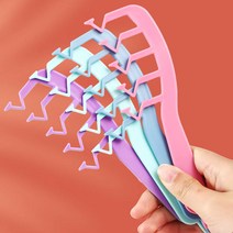 z자 머리빗 스타일링빗 지그재그 가르마빗 뿌리볼륨빗[색상랜덤]