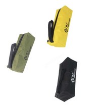 3pcs 지퍼 저장 가방 혼합 색상 내구성 휴대용 도구 홀더 파우치 DIY 도구, 240*85*70mm, 옥스포드 헝겊, 그림으로