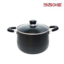 키친아트 쥬노블랙 경질냄비 22cm-깊은냄비, 단품없음