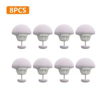 리빙 박스 이불 정리함 새로운 침대 시트 이불 클립 잠금을 해제하는 하나의 키 이불 커버 패스너 클립 미, 08 8pcs-gray