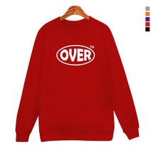 티데일리 남녀공용 라운딩오버 특양면 맨투맨 긴팔 티셔츠 긴소매