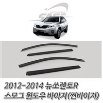 (썬바이저) 2012-2014 뉴쏘렌토R 스모그 윈도우바이저 ssum*586888EA, 쿠팡 본상품선택