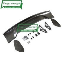 카본 소재 후면 지붕 스포일러 테일 트렁크 윙 부츠 립 몰딩 현대 제네시스 쿠페 젠쿱, 진짜 탄소 섬유