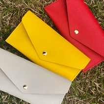 에브리띵미 천연가죽 지갑형 용돈봉투 돈봉투/ 새로운 디자인 추가!, 레드베지터블