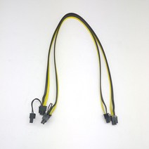 이더리움 채굴기 비트코인 채굴장 가정용 채굴부품 62cm 전원 공급 장치 어댑터 용 Pcie 연장 케이블 그래, 01 62cm cables, 02 2 pcs