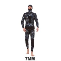 프리다이빙 슈트 DIVESTAR-프렌 스쿠버 스노클링 잠수복 서핑 스피어 낚시 수중 5mm/3mm /7mm, [03] L170-178CM65-74KG, [02] 7MM