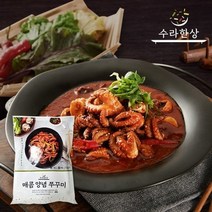 수라한상 감칠맛나는 수라한상 매콤 쭈꾸미 300gx6, 단품