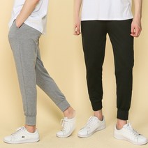 무지 밴딩 조거팬츠 트레이닝 바지