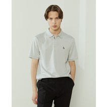 22SS [Supima cotton] 애쉬그레이 카라 티셔츠 HZTS2B403G1