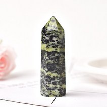 벼루 1PC 천연 크리스탈 포인트 잉크 라인 옥 석영 치유 에너지 스톤 세련된 Reiki 오벨 리스크 타워 홈 인테리어 공예품 선물